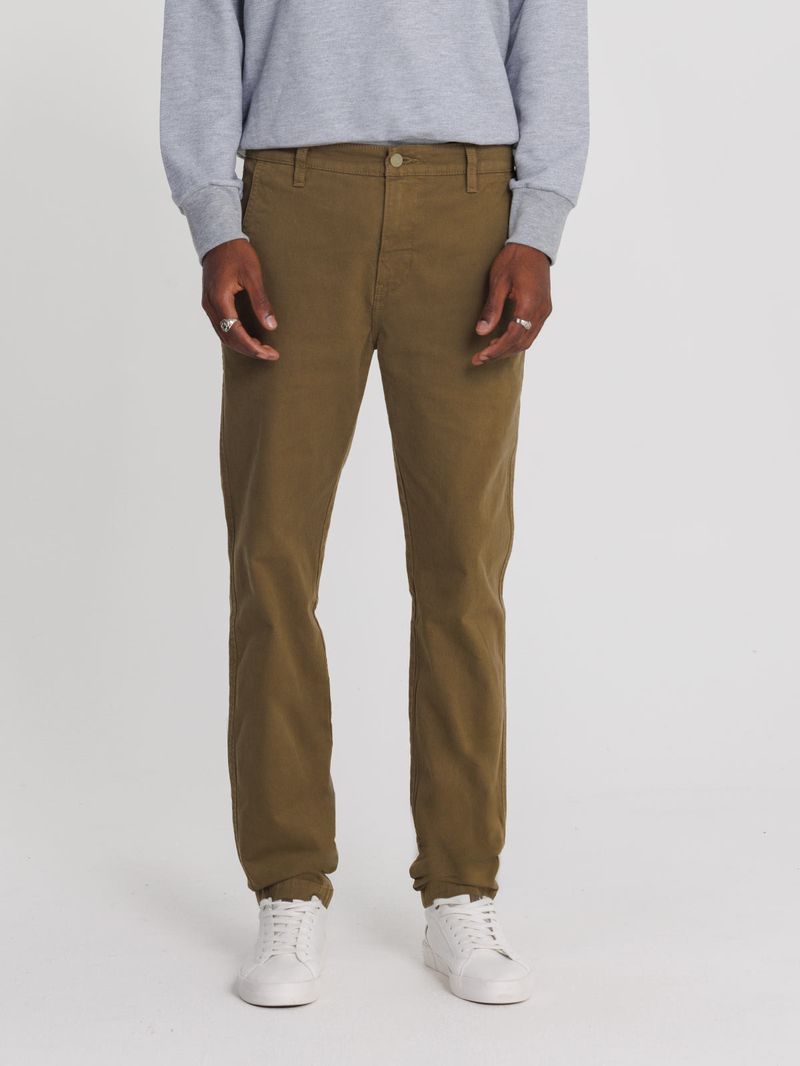 Pantalones Levis Chino Slim Verde Para Hombre