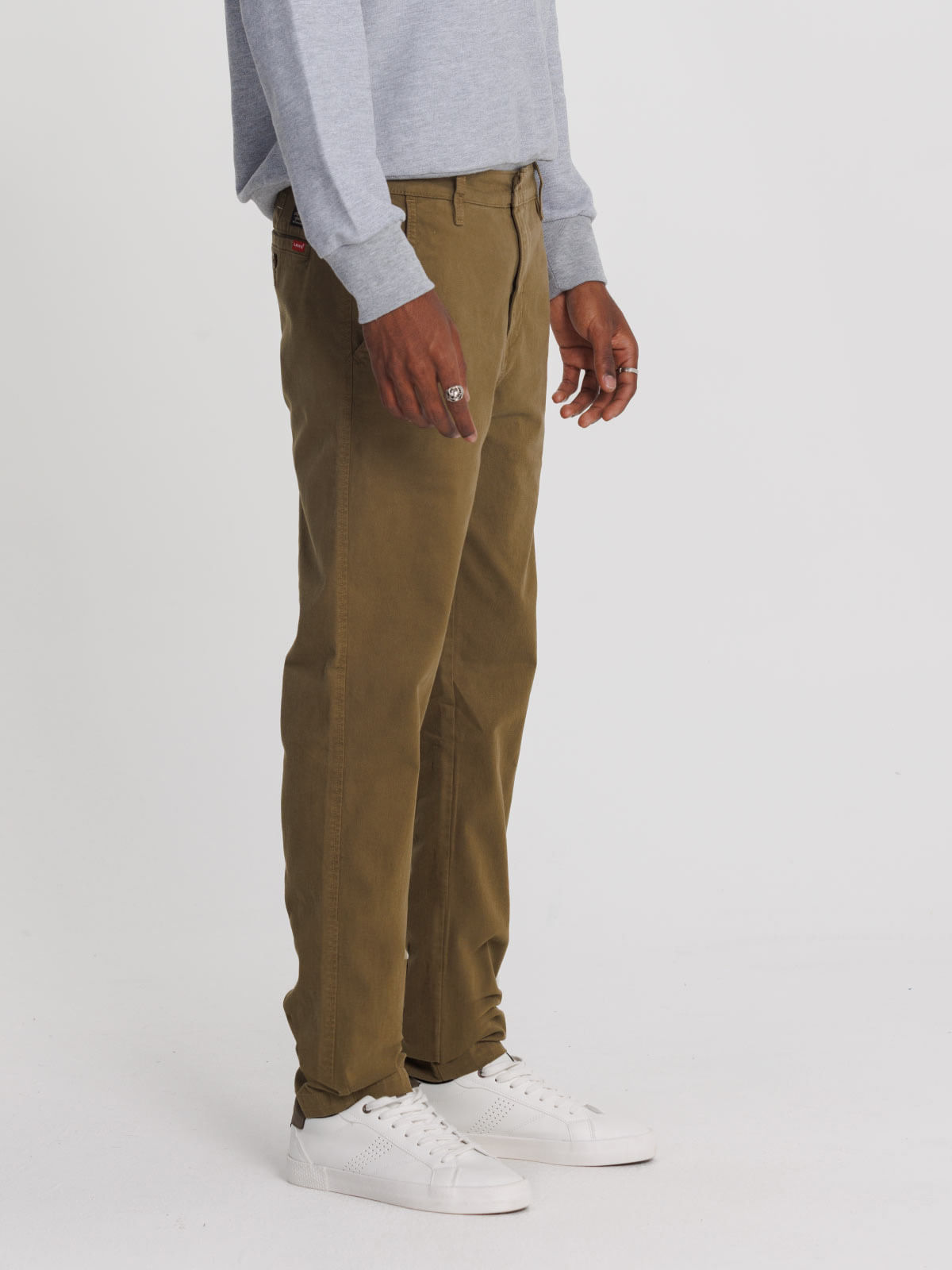 Pantalones Levis Chino Slim Verde Para Hombre