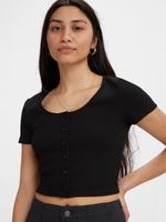 Camisetas-y-Tops-Camiseta-Levis-SS-Rach-para-Mujer-218135-Negro_1