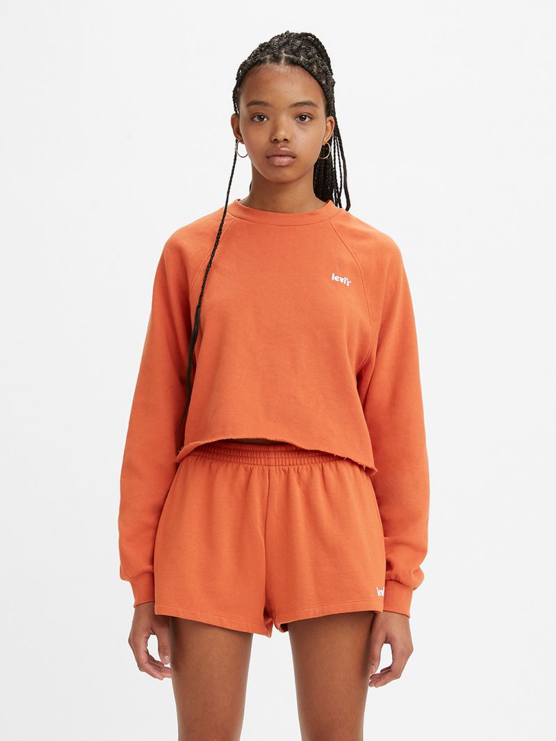 Buzos-Buzo-Levis-LAUNDRY-DAY-RAGLA-CREW-para-Mujer-218284-Naranja_1