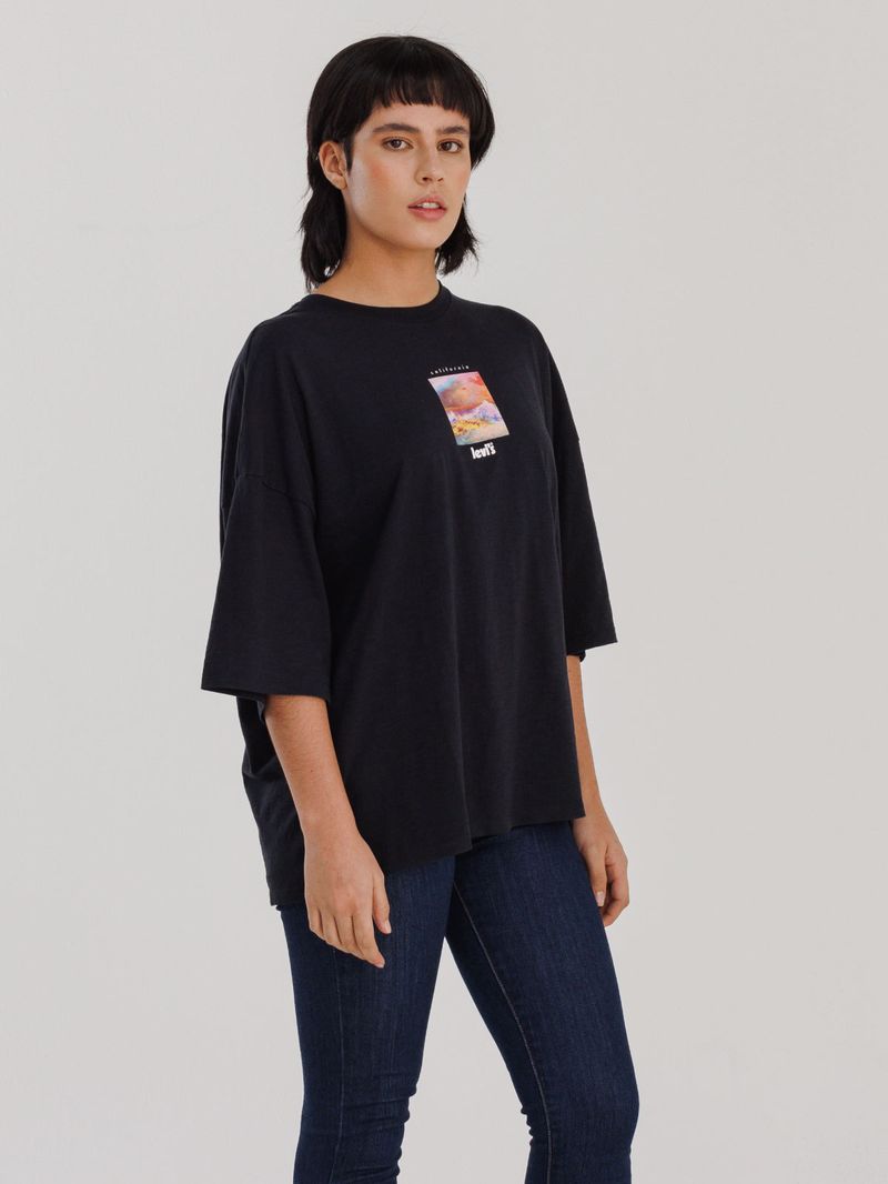 Camisetas-y-Tops-Camiseta-Levis-Graphic-Drapey-para-Mujer-218266-Azul_2