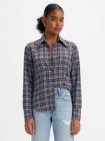 Camisas-Camisa-Levis-One-Pocket-para-Mujer-221884-Cafe_1