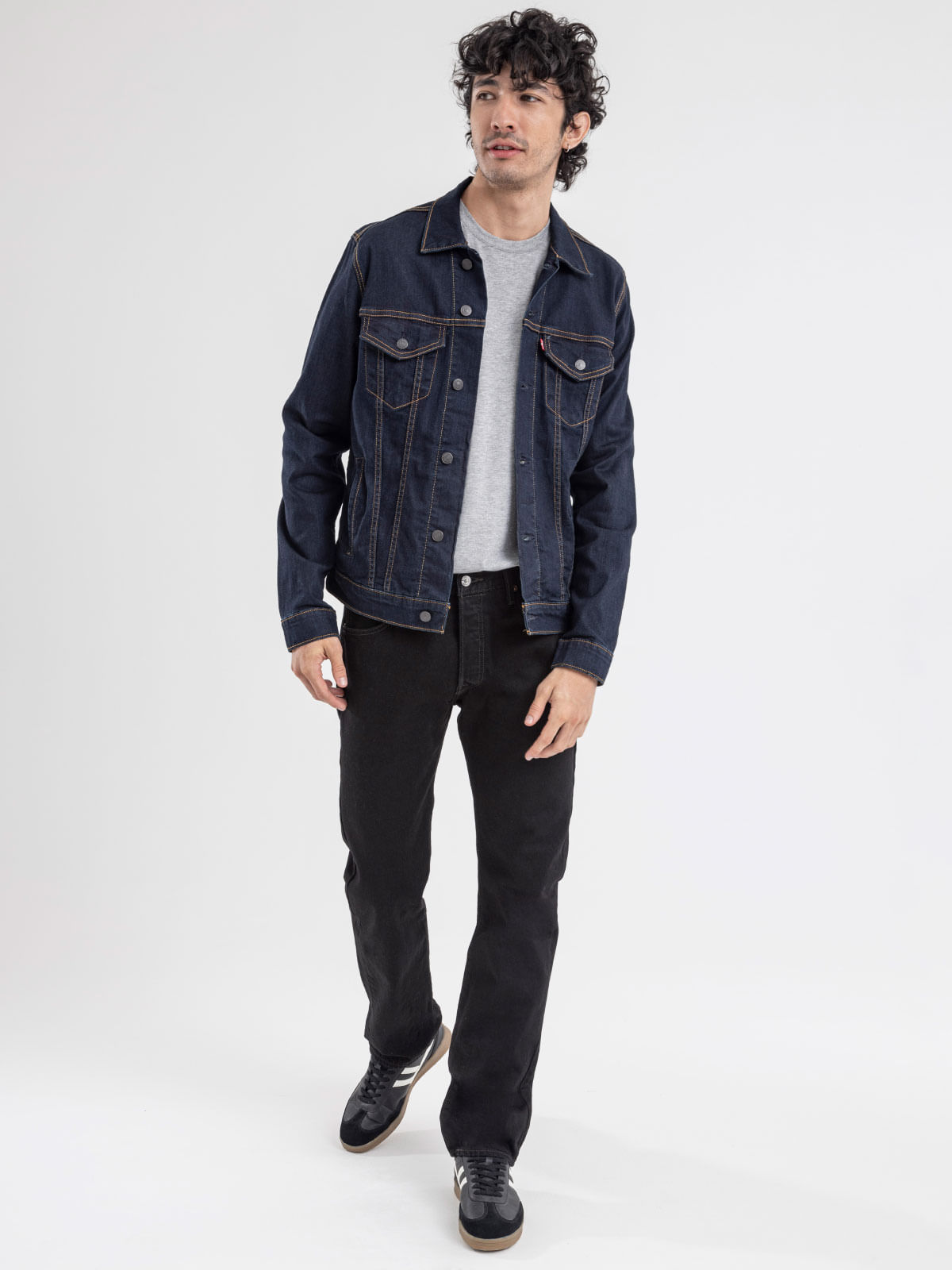 Jean discount levis negro