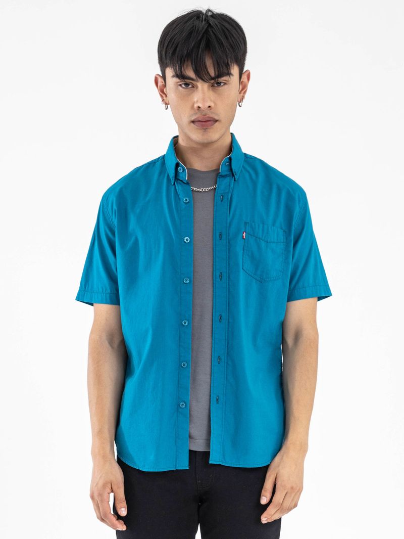 Camisas-Camisa-Levis-Classic-One-Pocket-para-Hombre-225337-Azul_1