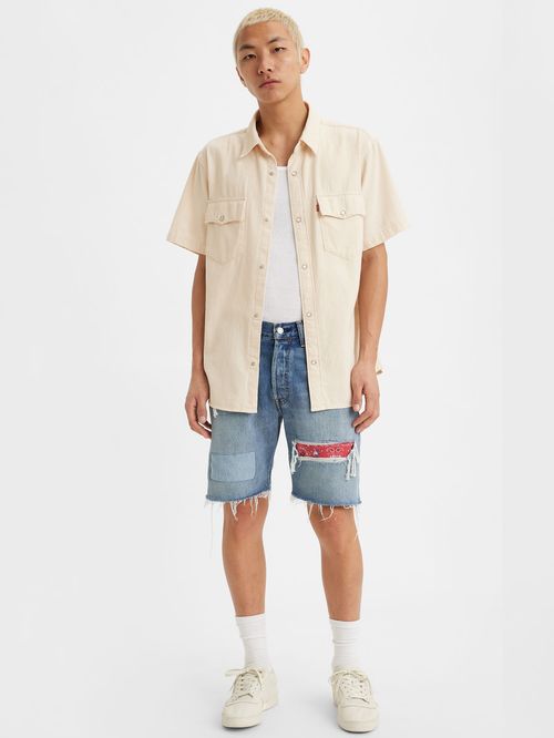 Bermudas de jean para hombre online levi's