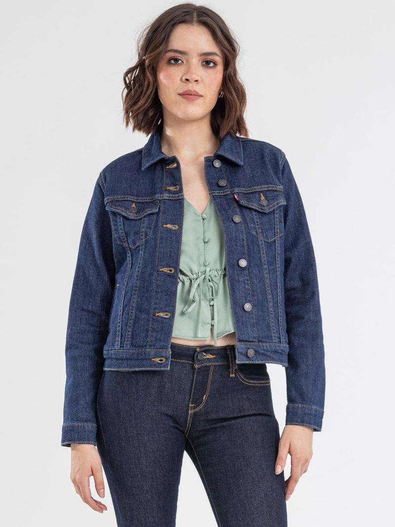 Chaqueta jean best sale levis mujer