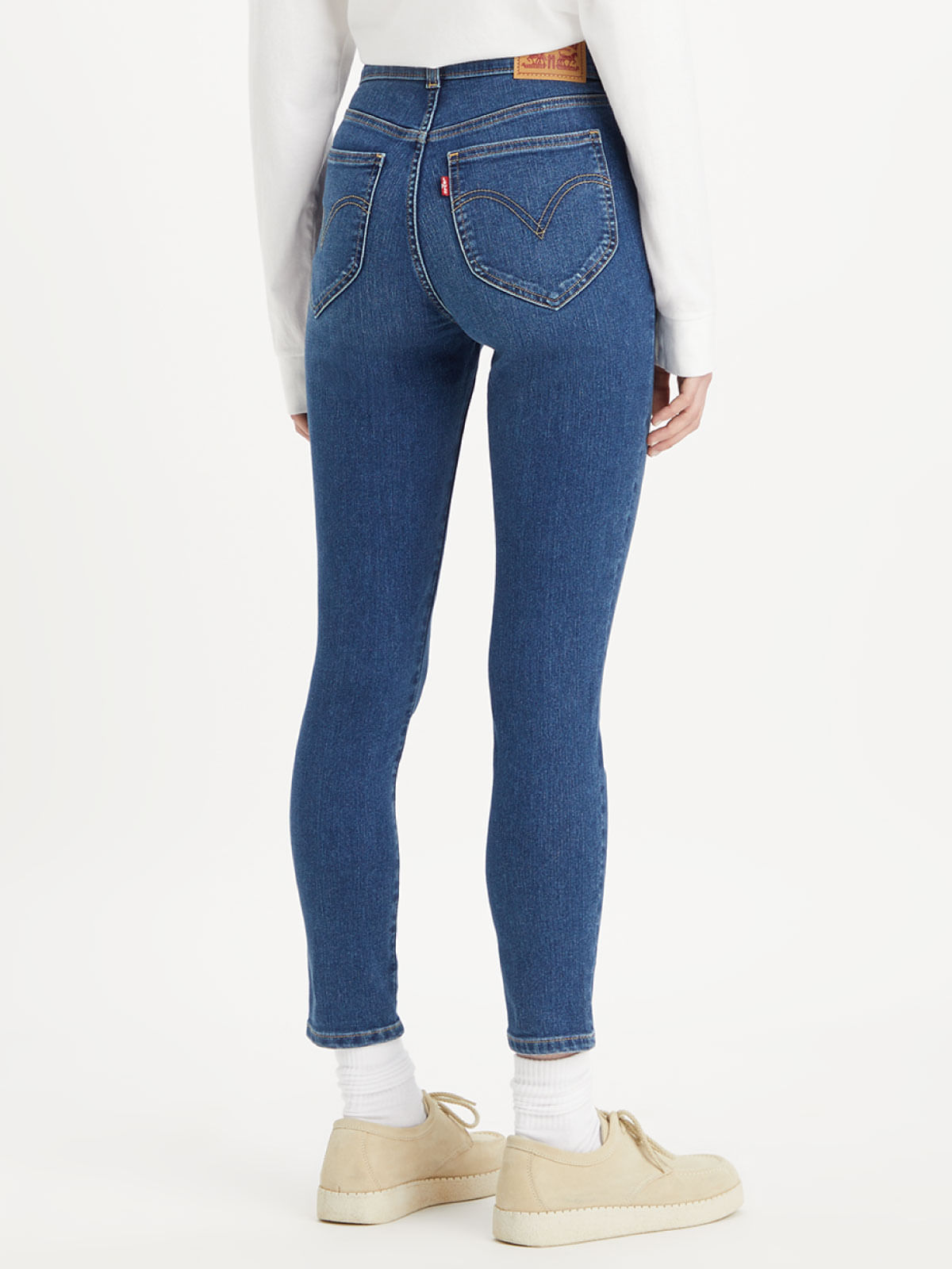 Jean Levi s Retro High Skinny Para Mujer