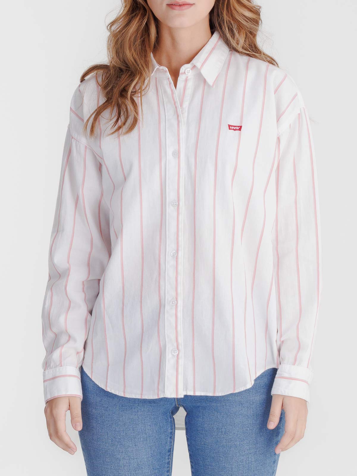 Camisa blanca levis mujer hot sale