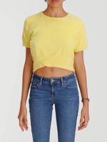 Camisetas-y-Tops-Camiseta-Levis-Crop-para-Mujer-222119-Amarillo_1