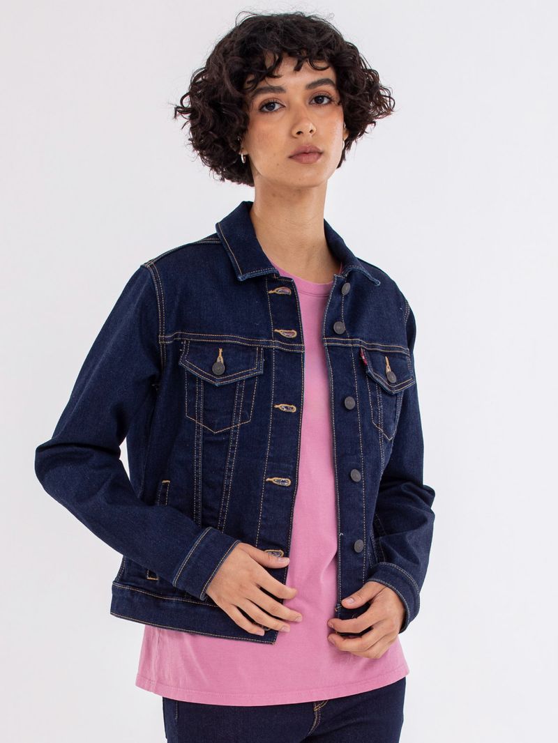 Chaqueta Levi S The Trucker Para Mujer