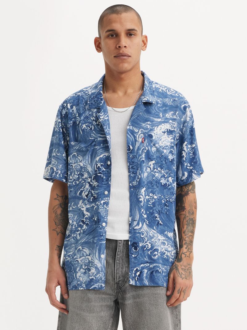 Camisa Clasica Camper Levi S Para Hombre
