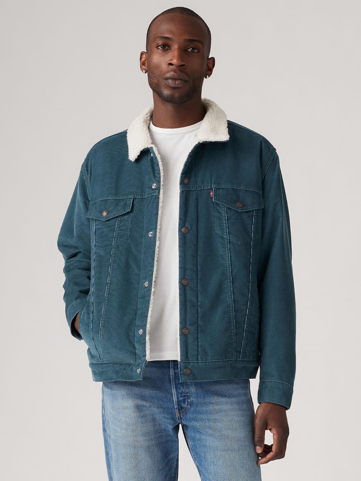 chaqueta ovejera levis hombre