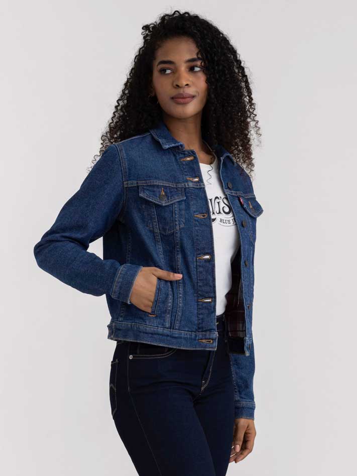 Chaqueta Algod Chaqueta De Mezclilla Mujer Ripley Chaqueta Levis